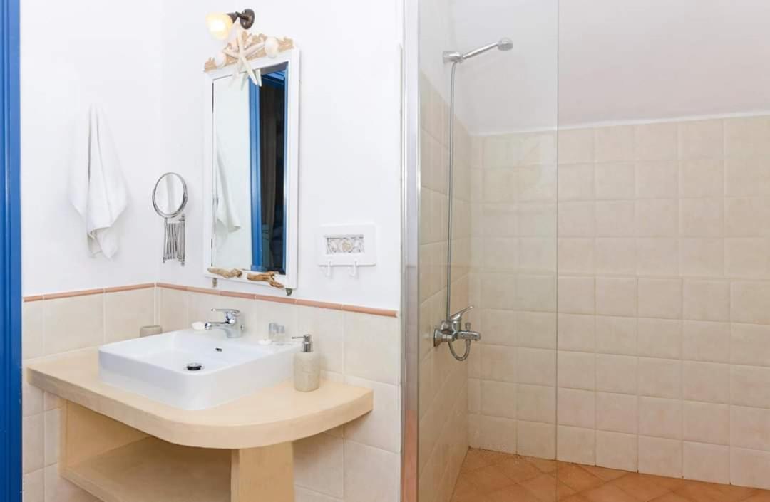 Apartmán Aspro Mple Astypálaia Exteriér fotografie
