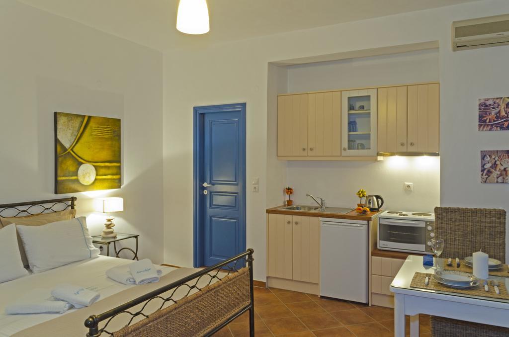 Apartmán Aspro Mple Astypálaia Exteriér fotografie